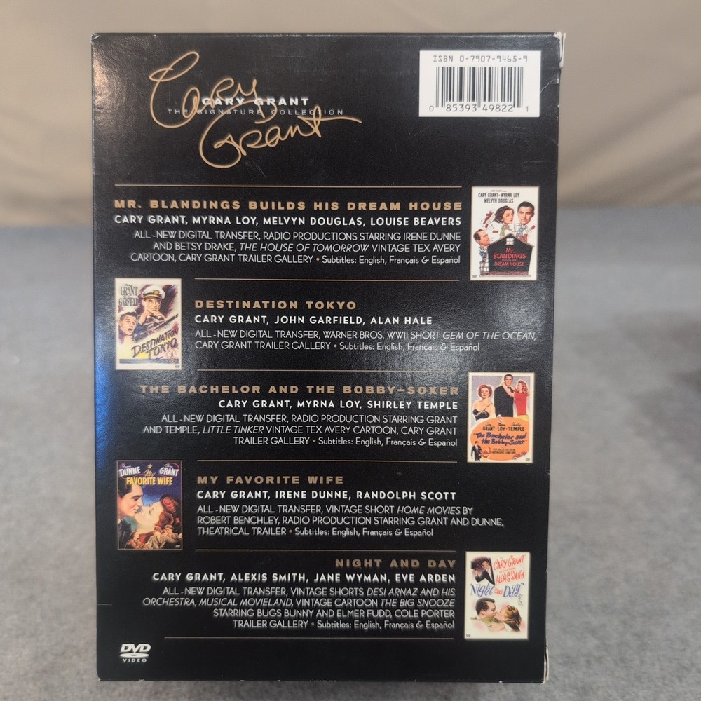 Cary‎ Grant The Signature Collection 5-Movie DVD Box Set Mr Blandings 0790794659 - Picture 3 of 3